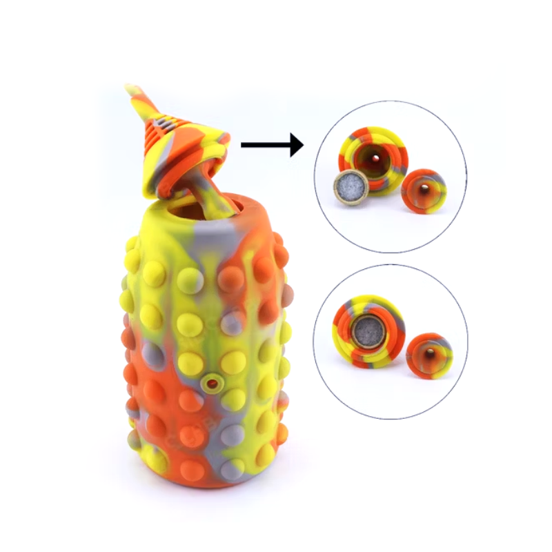 Power Hitter Silicone Squeeze Bottle – No-Touch Smoking Party Grip