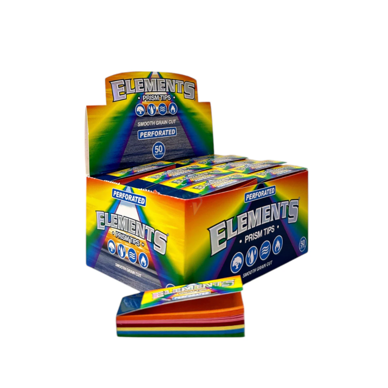 Exclusive Elements USA Prism Perforated Tips Roaches 50 pack