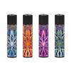 Clipper Classic Large Lighter PSYCHEDELIC LEAF X 48 lighters CL5A1060DEH