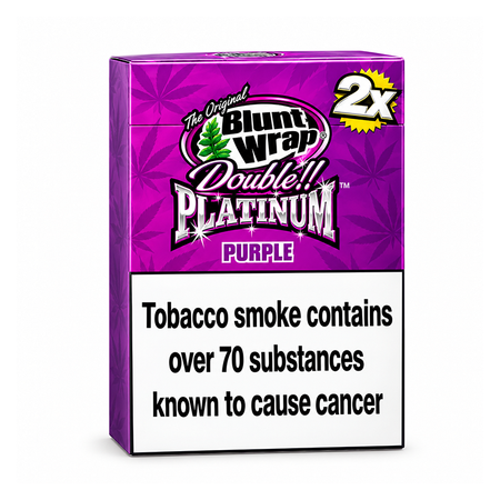 PLATINUM BLUNTS Purple 2S X 25