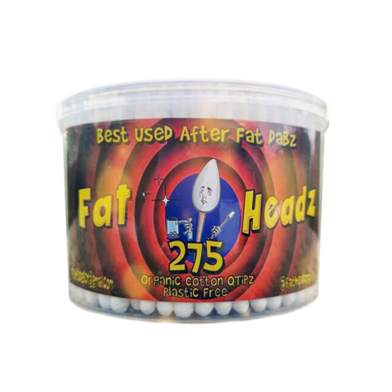Fat Headz 275 Organic Cotton Q-Tipz (Plastic-Free)