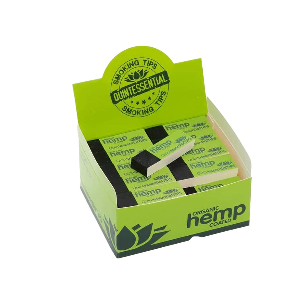 Quintessential Hemp Organic Standard Paper Tips 50 Pack