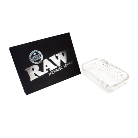 RAW Aficionado Glass Ashtray