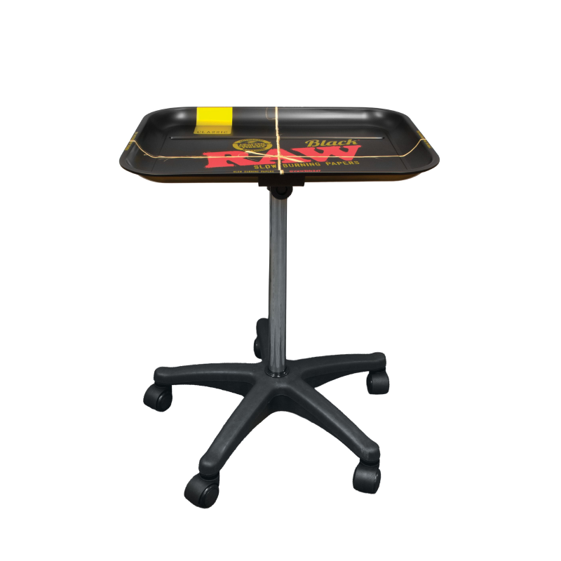 Exclusive - Limited Edition RAW Black Tray with Table Stand