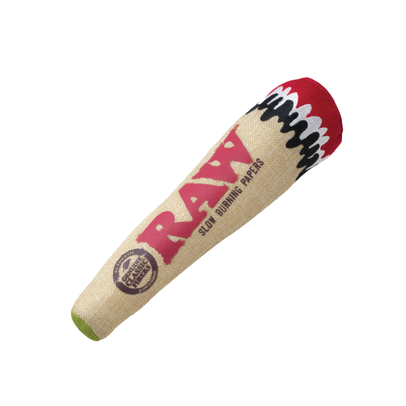 Exclusive RAW USA Squeaky Cone Dog Toy