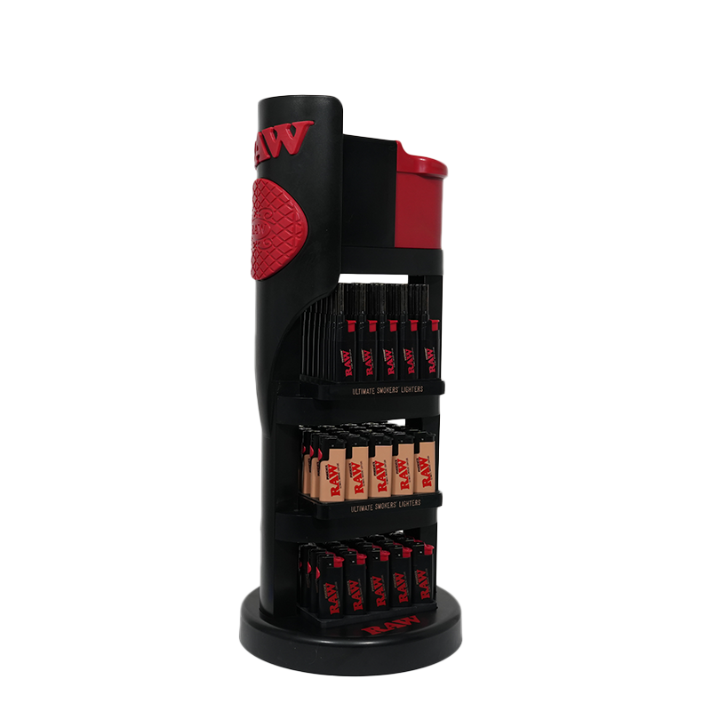 EXCLUSIVE RAW Ultimate Counter Display Stand Bundle – Phoenix Lighters, Blaze Lighters & 24x RAW Gas