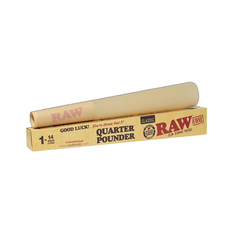Exclusive RAW Quarter Pounder Classic Cone – 14 Inch