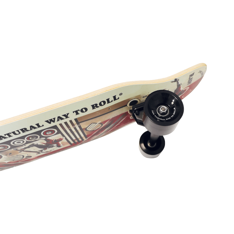 RAW SKATE BOARD BRAZIL GIRL FULLY ASSEMBLED