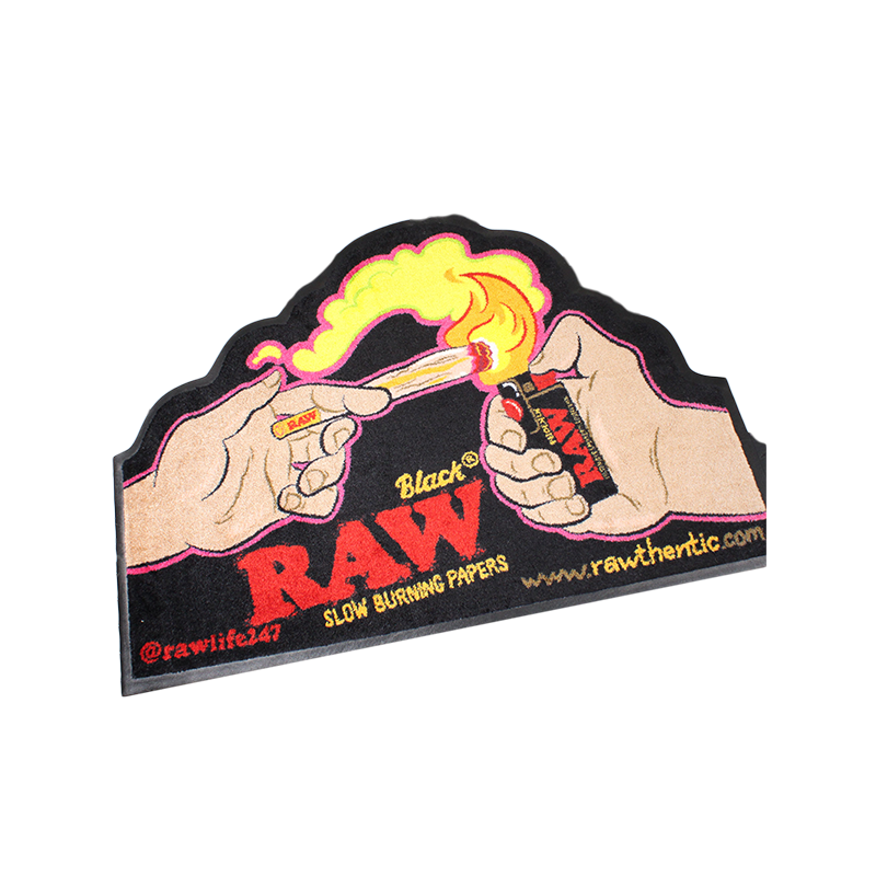Exclusive RAW USA Lit Door Floor Mat x 1