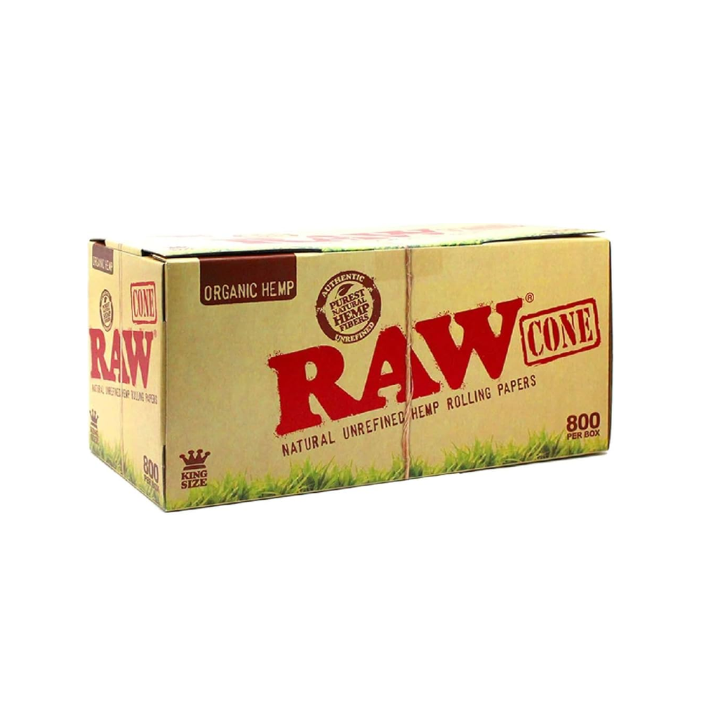 Raw Organic Kingsize Cones 3pck