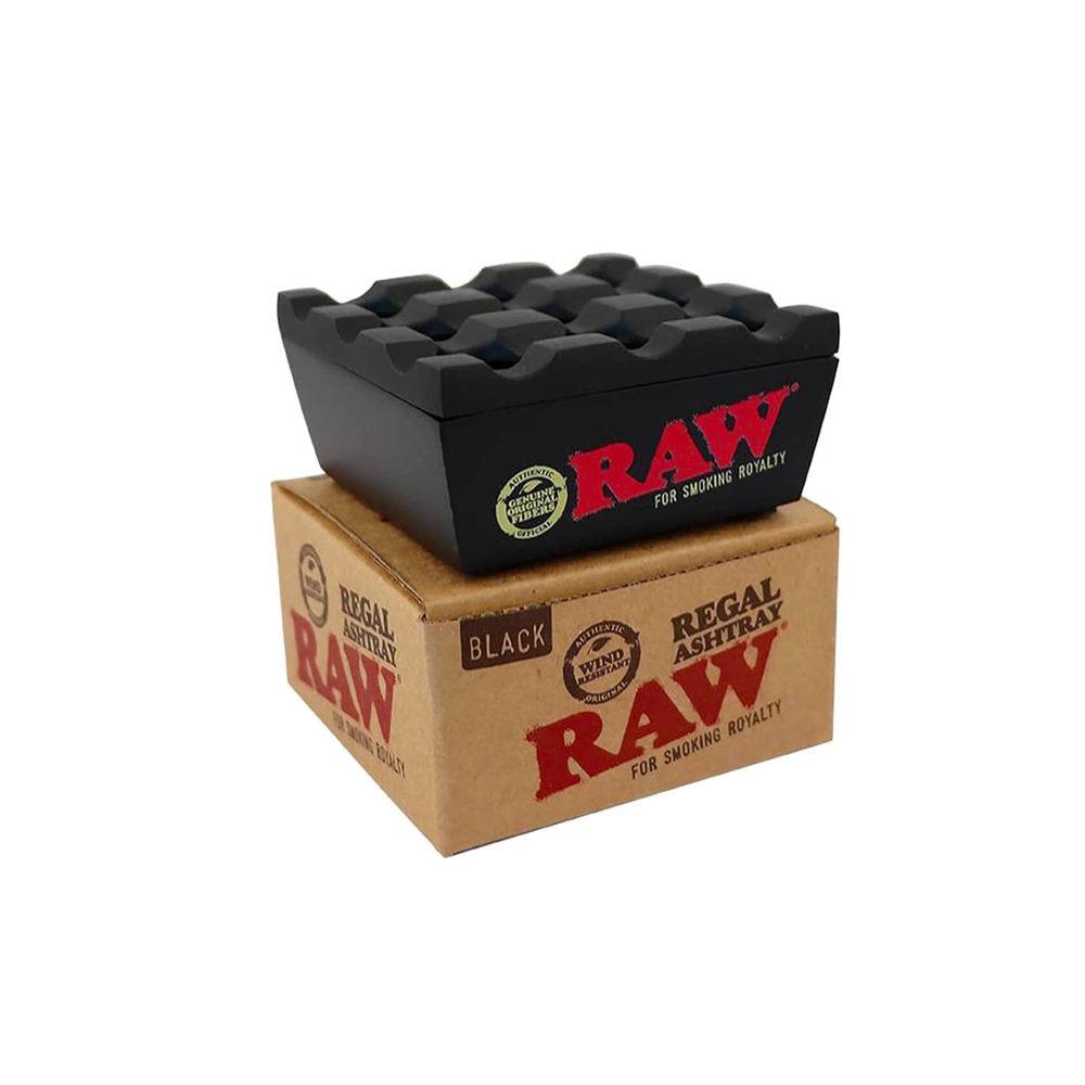 Raw Regal Ashtray Black Accessory x 1