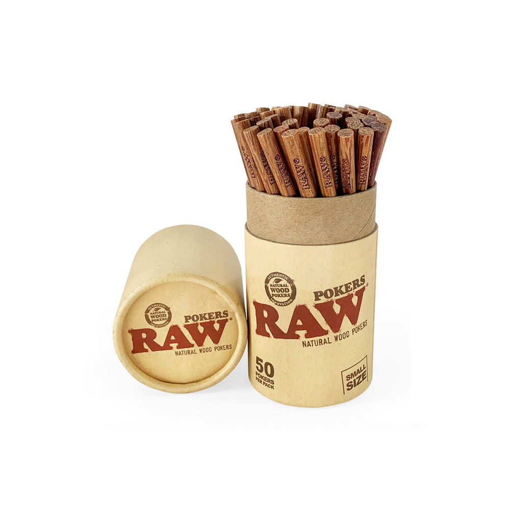 Raw Small Poker Wooden Accessory x 50