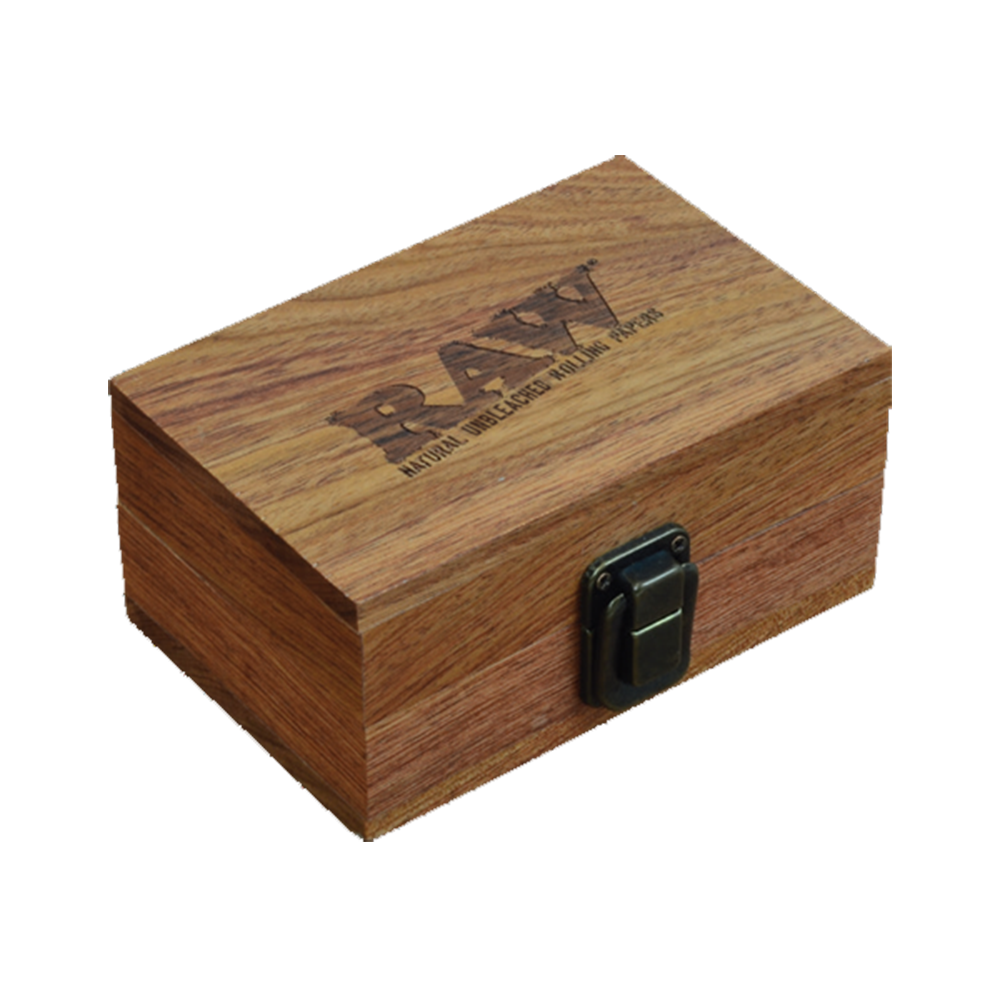 Authentic Raw Wooden Box x 1