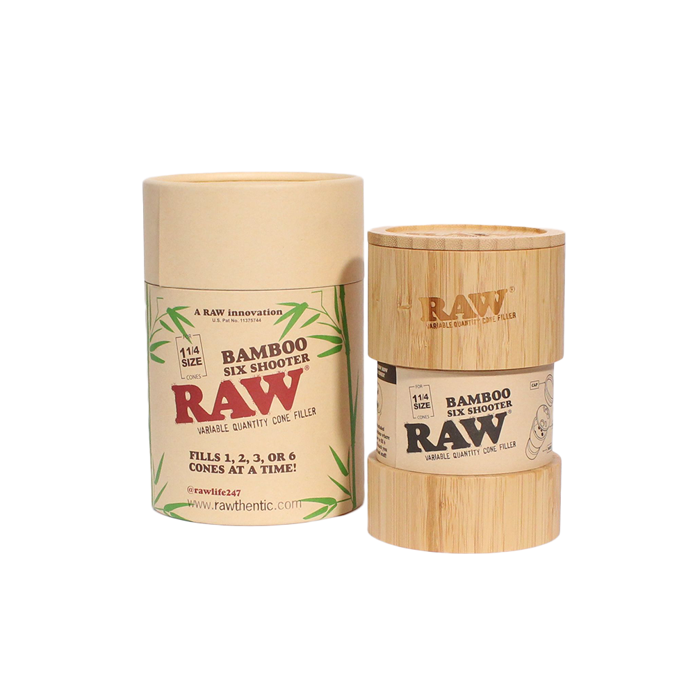 Raw Six Shooter Bamboo Accessory x 1
