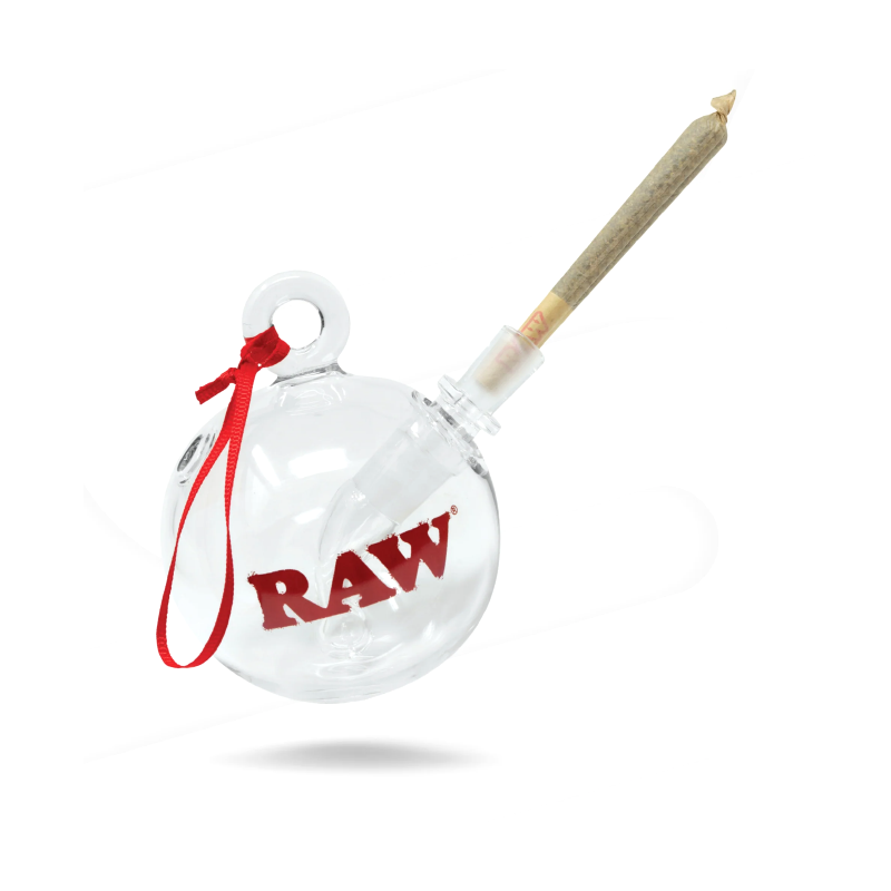 RAWLIBLAZE Holiday Glass bauble Ornament Cone Holder x 1
