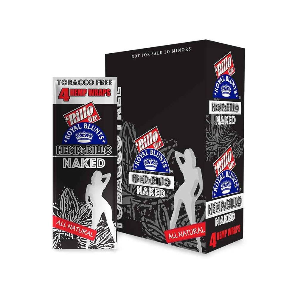 Royal Blunts Hemp Wrap Naked 4pk
