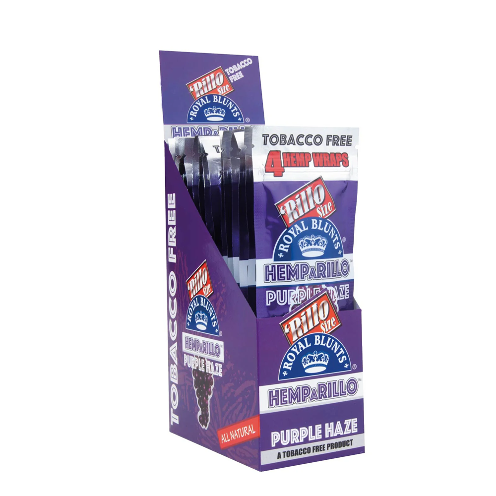 Royal Blunts Hemp Wrap Purple haze 4pk