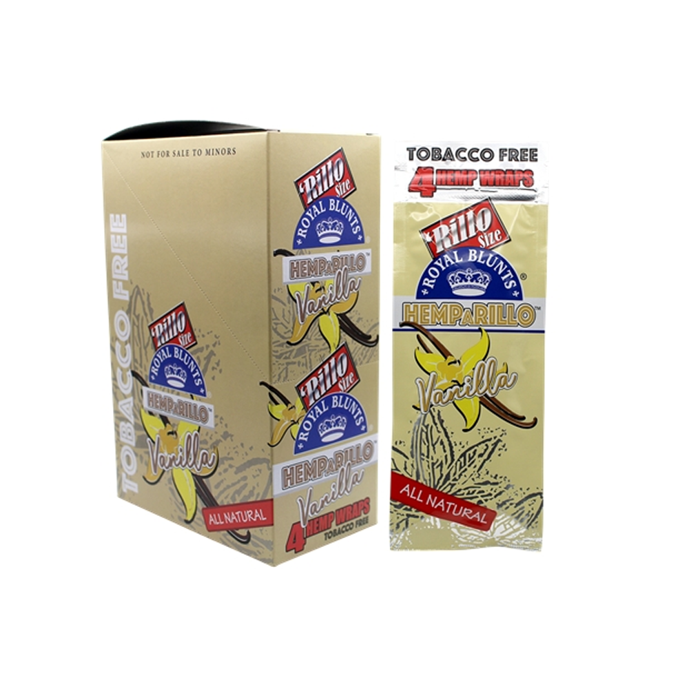 Royal Blunts Hemp Wrap Vanilla 4pk