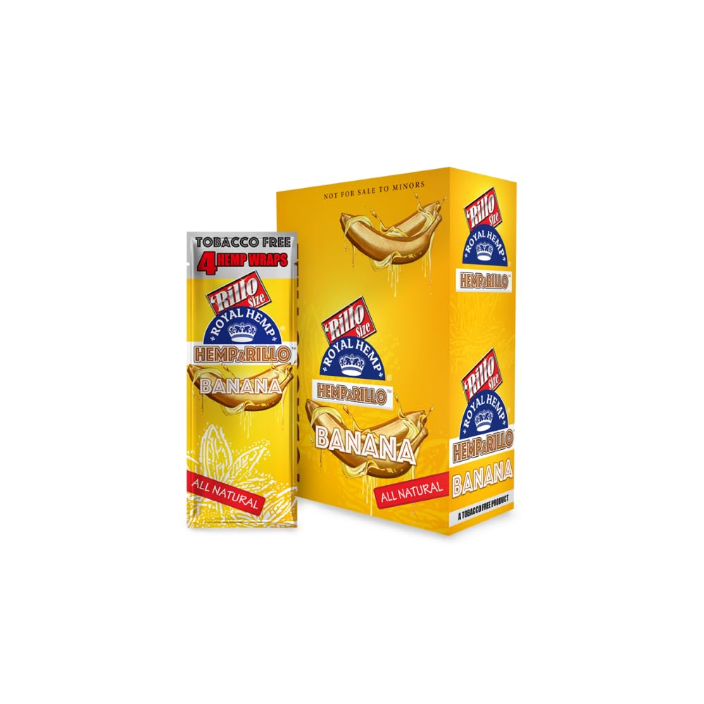 Royal Blunts Hemp Wrap Banana 4pk
