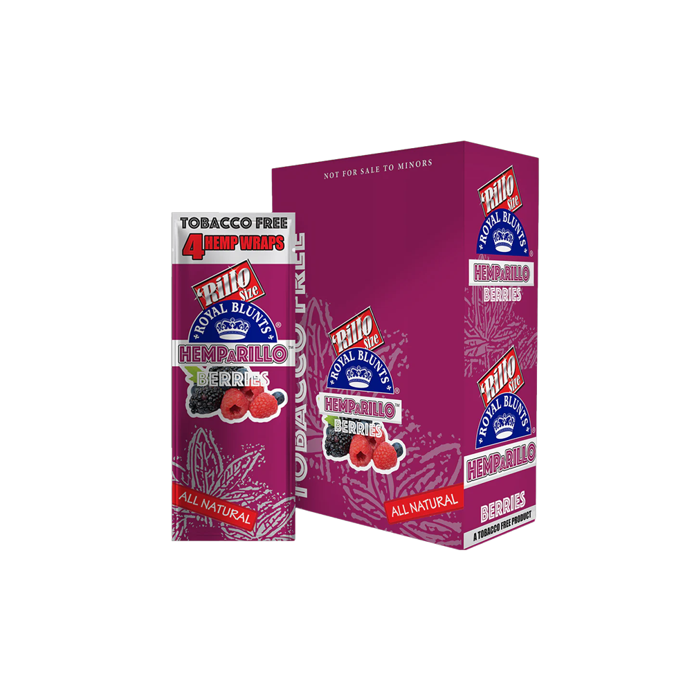 Royal Blunts Hemp Wrap Berries 4pk