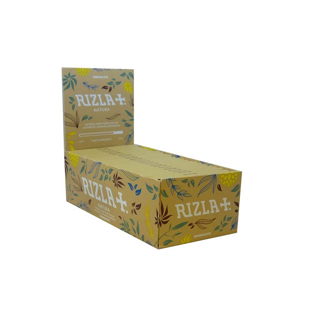 Rizla Natura Regular Size Cigarette Rolling Papers Pack 50