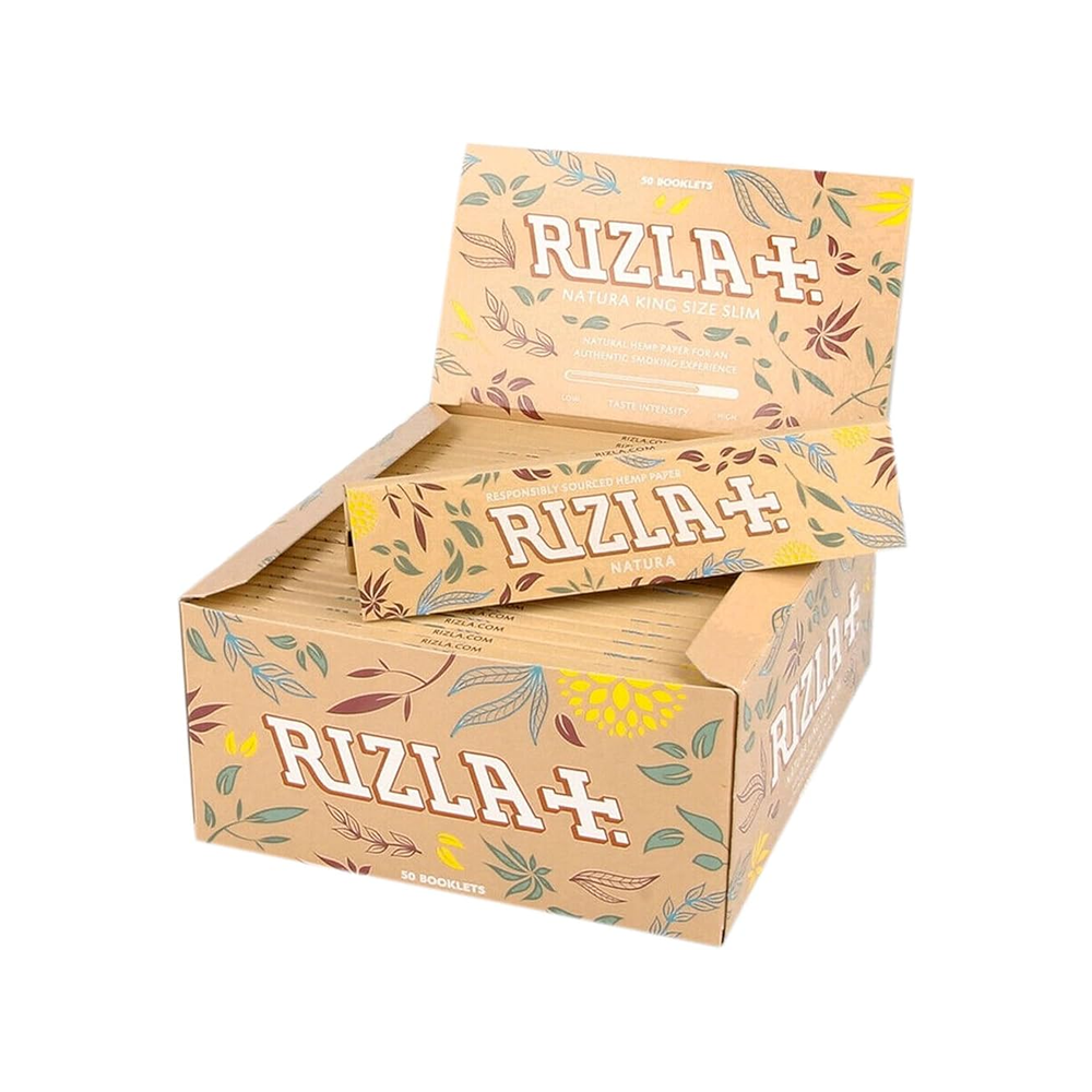 Rizla Natura King Size Cigarette Rolling Papers Pack 50