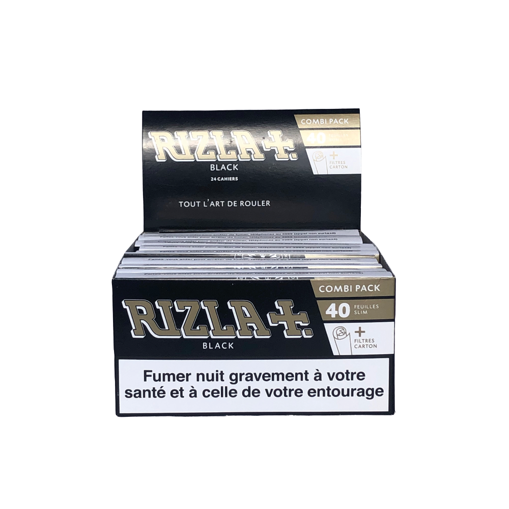 Rizla Black Slim Combi Pack Rolling Papers