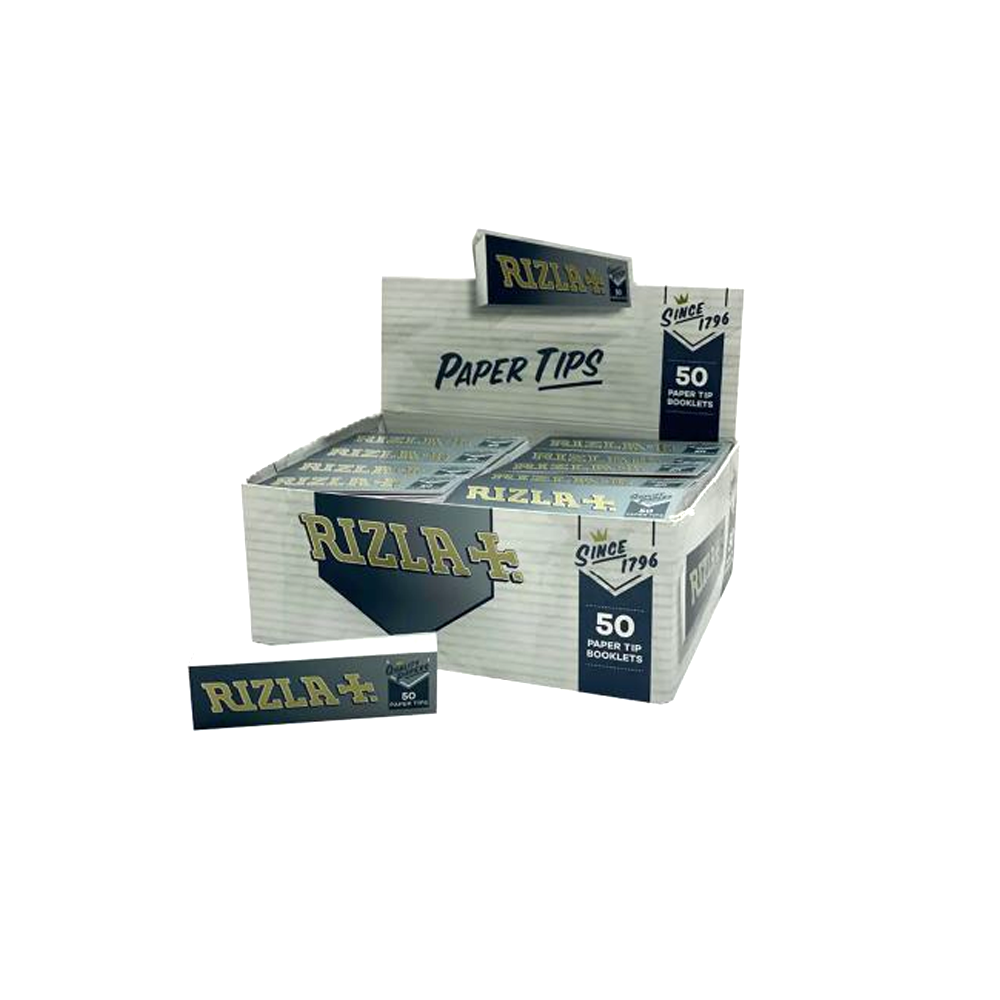 Rizla Silver Paper Filter Tips Pack 50