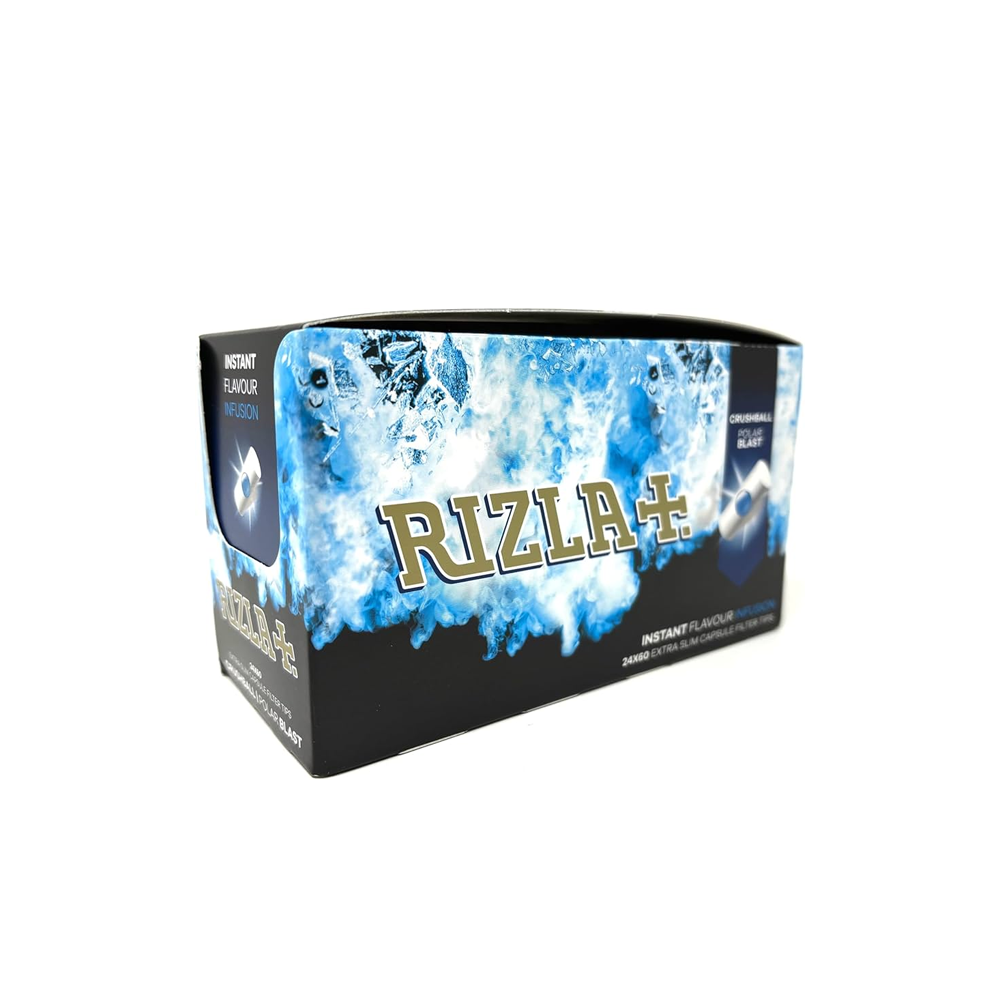 Rizla Polar Blast Extra Slim Filter Tips Pack 24