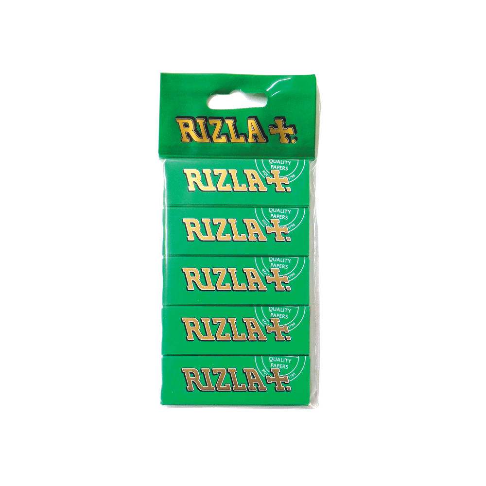 Rizla-Green-Regular-Rolling-Papers-Hanger-x-5-Pack