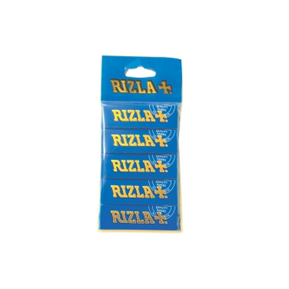 Rizla-Blue-Regular-Rolling-Papers-Hanger-x-5-Pack