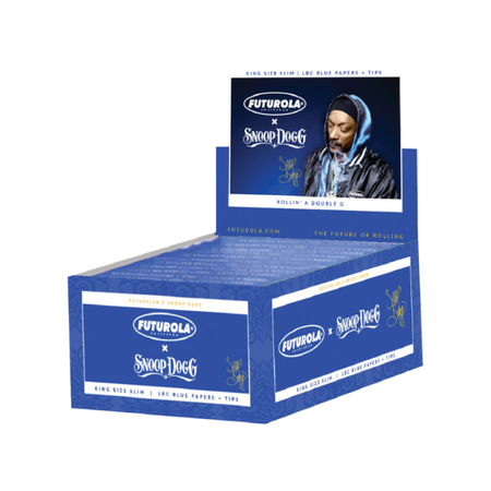 Snoop Dogg X Futurola Connoisseur Kingsize Paper + Filter Tips 24 pack