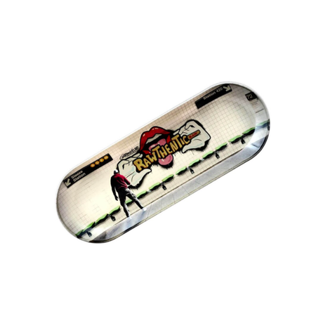 RAW Metal Rolling Tray Skate Deck Graffiti 2