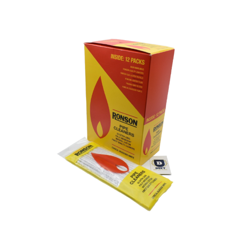 Ronson Cotton Pipe Cleaners – 12 Pack