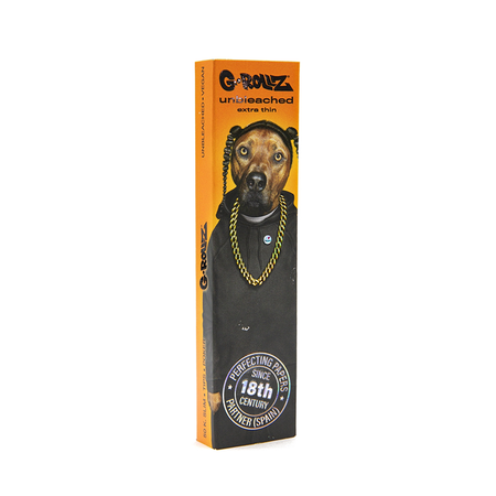 G-Rollz | 'Rap' 50 King Size Unbleached Papers + Tips (20 Booklets Display)
