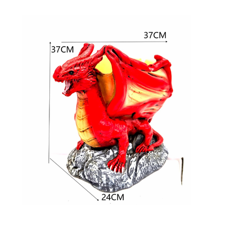 XL JUMBO Rasta Ceramic Big Ashtray 24cm x 37cm x 37cm