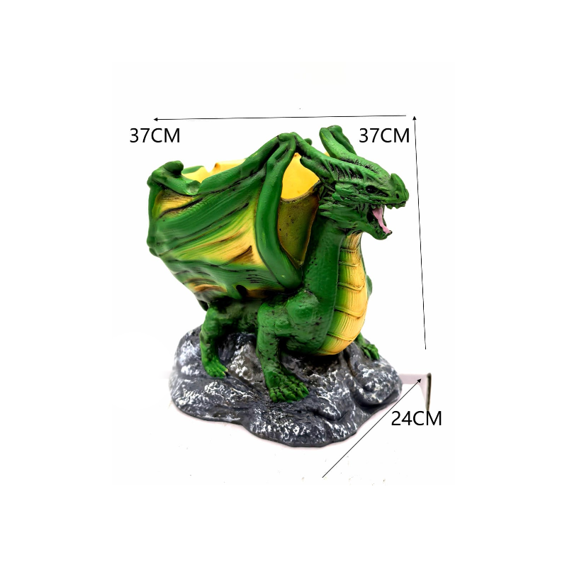 XL JUMBO Rasta Ceramic Big Ashtray 24cm x 37cm x 37cm