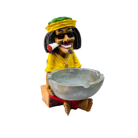 XL JUMBO Rasta Man Ceramic Big Ashtray 41cm x 28cm x 30cm