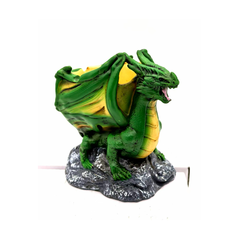 Clearance Small Rasta Ceramic Ashtray 9cm x 9cm x 12cm