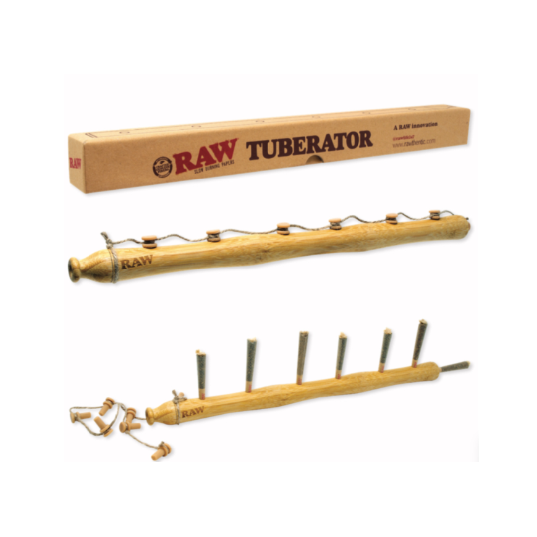 Raw 6 Slots Bamboo Tuberator x 1