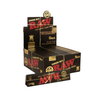 INSIDE OUT  NEW RAW Black King Size Slim Rolling Papers 50 pack
