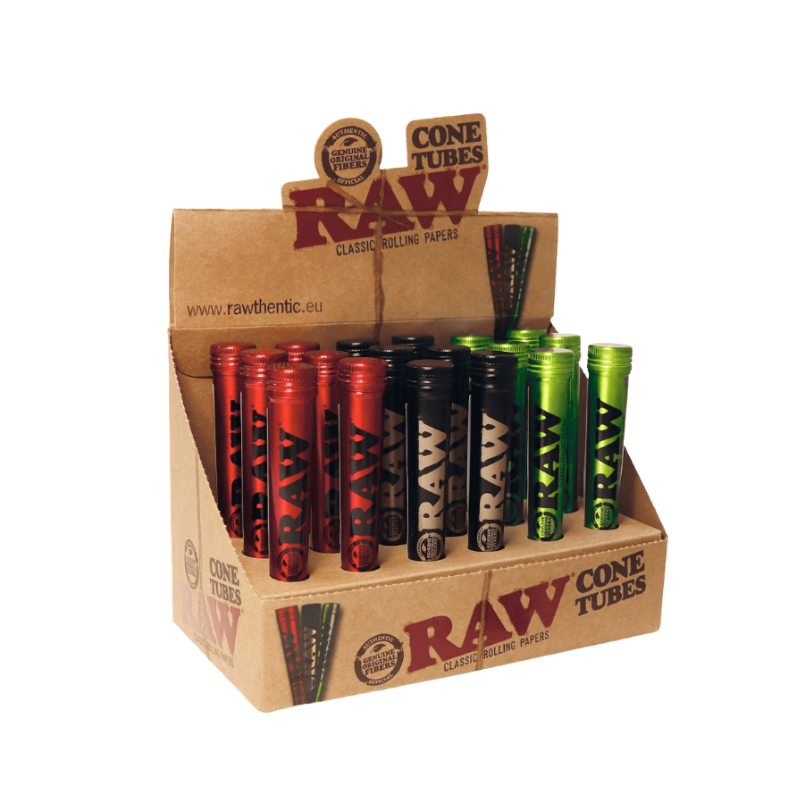 RAW Aluminum Tubes Assorted Colors 18's