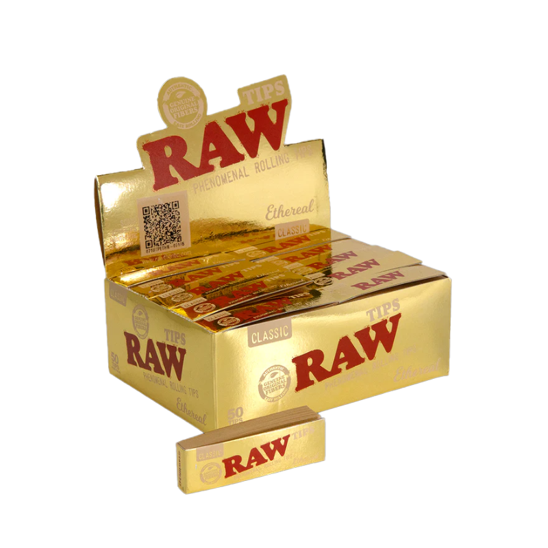 RAW Ethereal Rolling Tips 50 packs