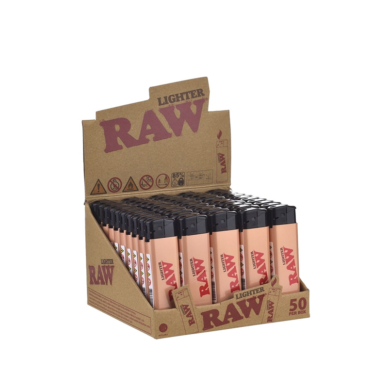 RAW BLAZE BROWN REFILL ELEC LIGHTER – 50 PZ