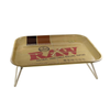 RAW Metal Rolling Tray Dinner With Legs 50.5 x 38.5cm (boxed) x 1