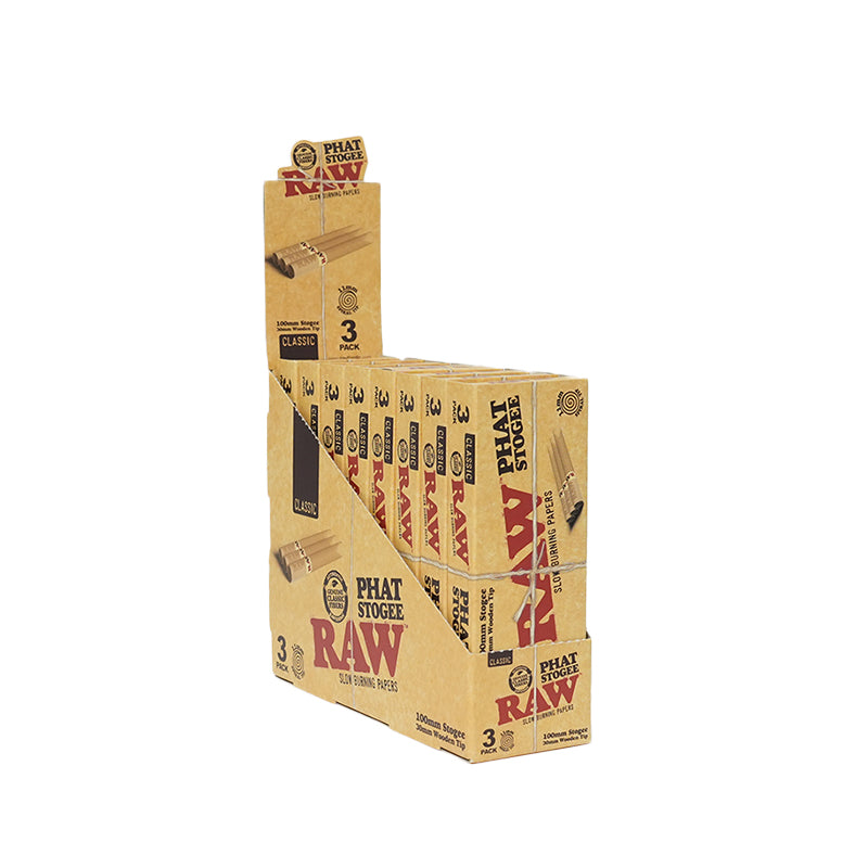 Exclusive RAW Classic Phat Stogee x 8pck