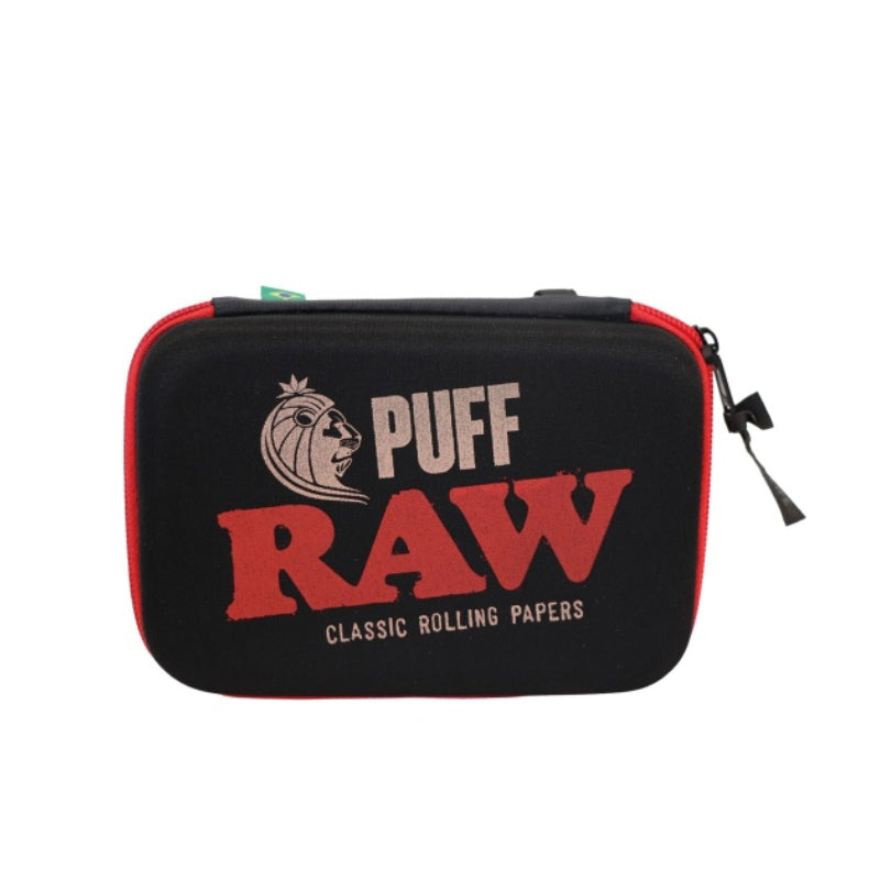 RAW X PUFF LIFE CASE BLACK POUCH BAG X 1