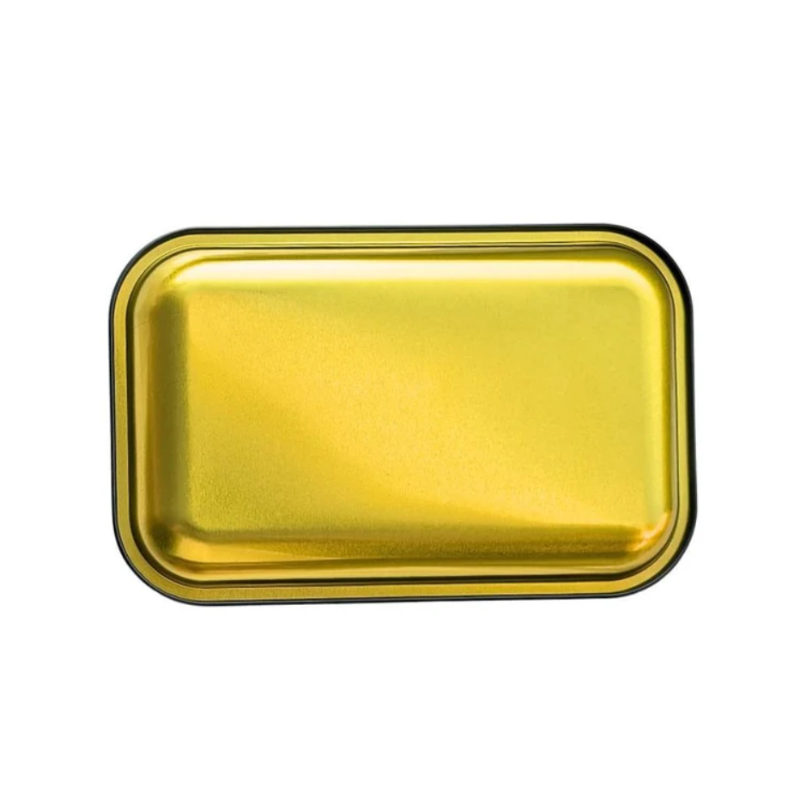 RAW Matte Black Monster Metal Rolling Tray - Small