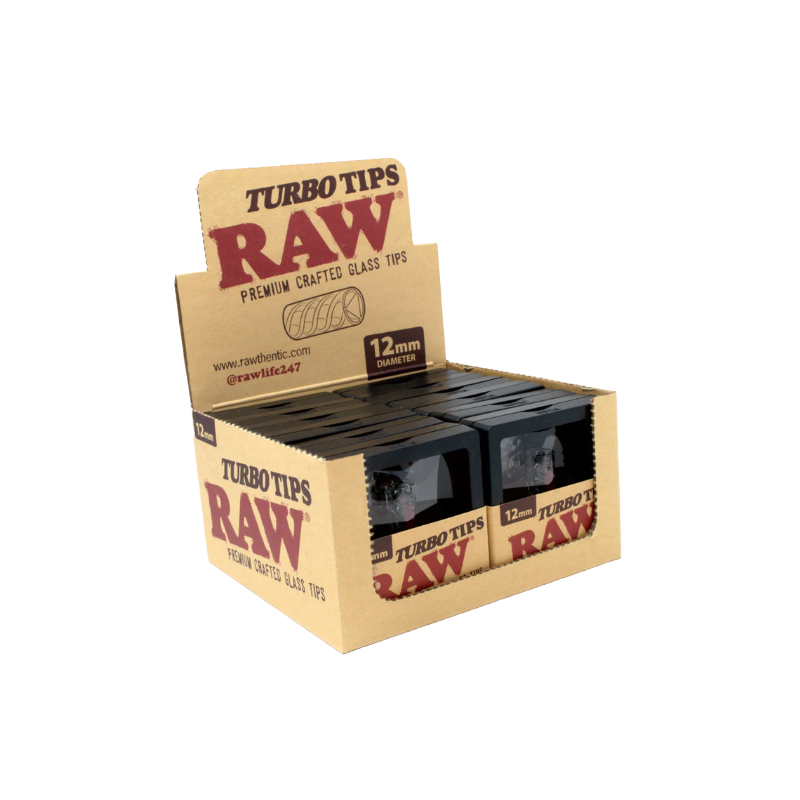 Exclusive RAW Premium Turbo Tip Glass 12mm x 12