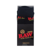 Raw Black Socks Pair in Display Pack